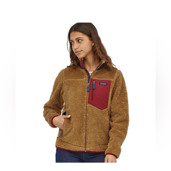 Women's Classic Retro-X Jacket - Nest Brown w/Wax Red - Picture 2 of 8